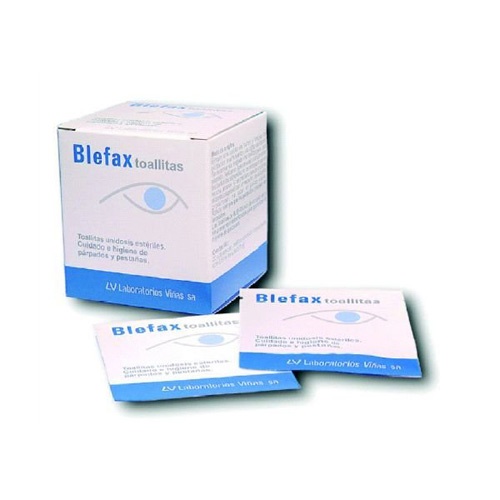 Blefax toallitas unidosis (20 sobres 2.5 ml solucion)