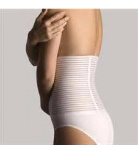 Faja lumbar - farmalastic velcro (blanca t- 1)