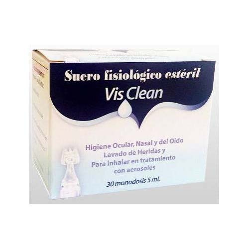 Visclean suero fisiologico esteril (5 ml 30 u unidosis)