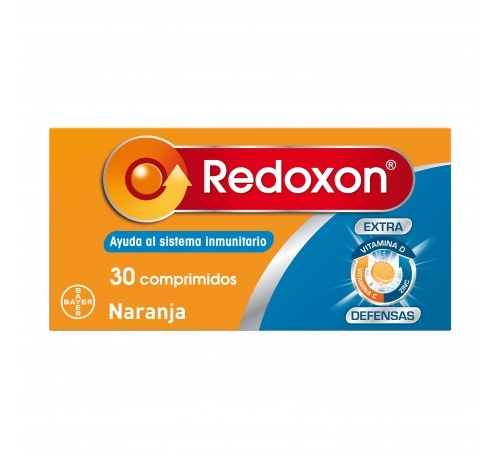 Redoxon® Doble Acción Efervescentes Vitamina C + Zinc 30 Compr.