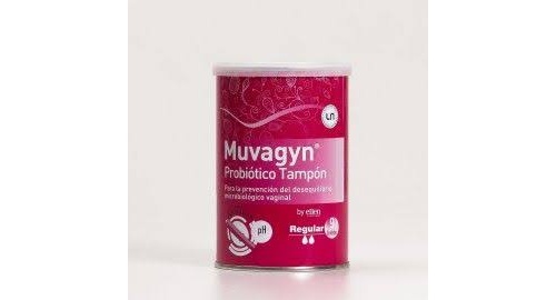 Muvagyn probiotico tampon vaginal (12 u regular)