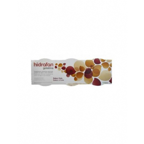 Hidrafan gelatina (125 ml 3 u cola)