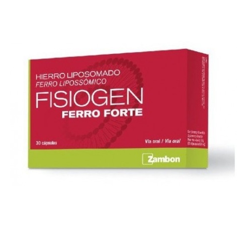 Fisiogen ferro forte  30 capsulas