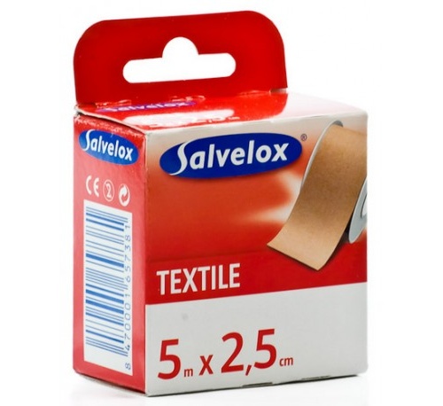 ESPARADRAPO - SALVELOX (TEXTIL CARNE 5 X 2,5)