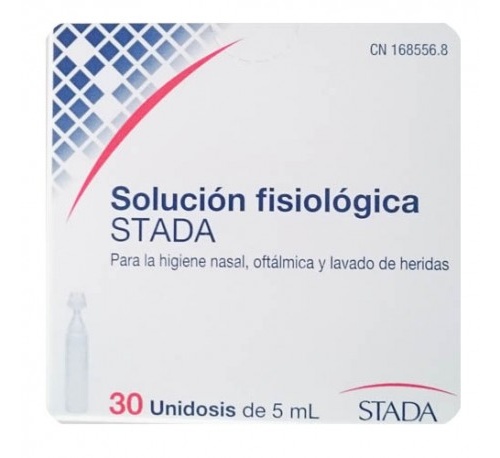 Suero fisiológico stada (5 ml 30 monodosis)