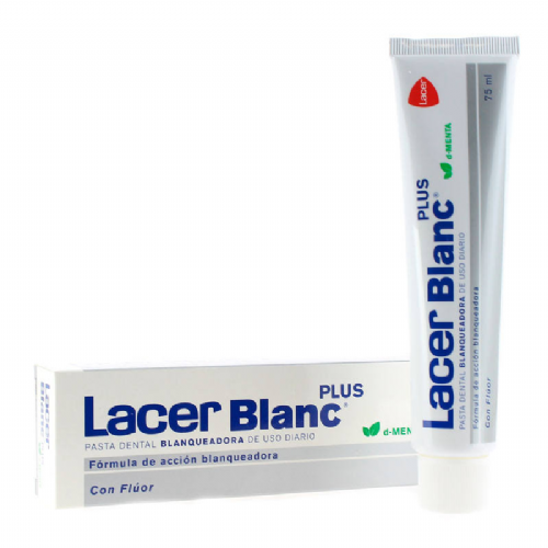 Lacerblanc plus blanqueadora uso diario - pasta dental (d-menta  75 ml)