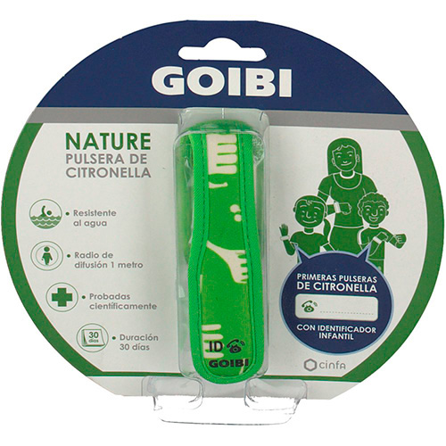 Goibi pulsera de citronella nature (1 pulsera animales)