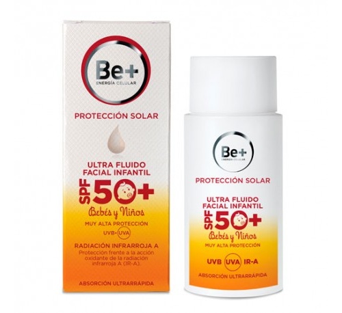 Be+ proteccion solar ultrafluido spf 50+ - facial infantil (50 ml)