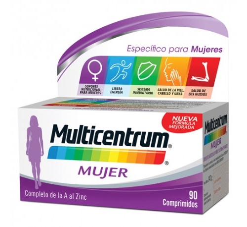Multicentrum mujer (90 comprimidos)