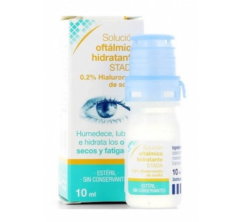 Care+ solucion oftalmica hidratante stada 0,2% - solucion lentes de contacto (10 ml)