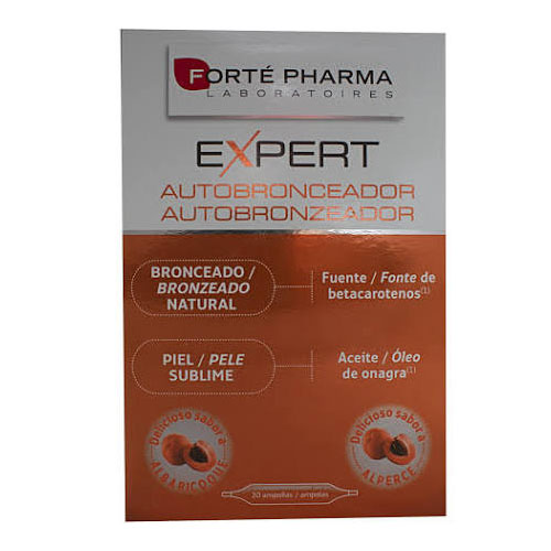 Expert autobronceador (10 ml 20 ampollas)