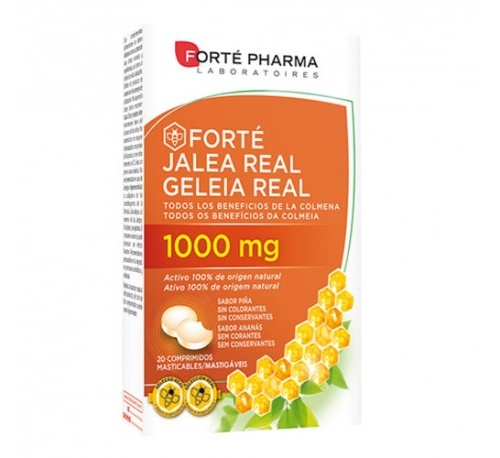 Forte jalea real (1000 mg 20 comprimidos masticables)