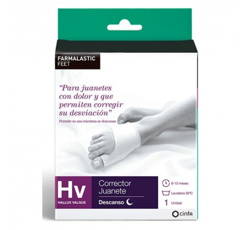 FARMALASTIC CORRECTOR JUANETE T. M