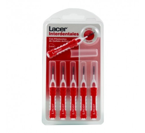 Cepillo interdental - lacer active (recto 6 u)