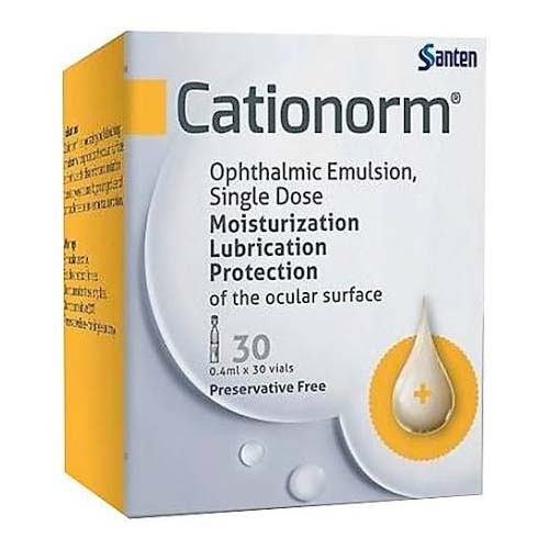Cationorm colirio emulsion (30 monodosis 0,4 ml)
