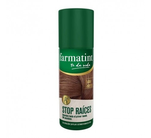 Farmatint stop raices (spray 75 ml rubio cobrizo)