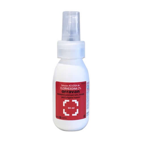 Clorhexidina - orravan (2% 1 frasco 60 ml)