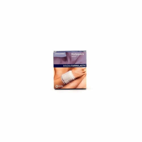 Muñequera universal farmalastic compression tech 1 unidad talla  grande extragrande color beige - fa