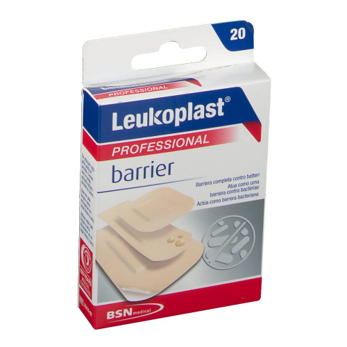 LEUKOPLAST BARRIER - APOSITO ADH (TRANSP SURTIDO 20 U)