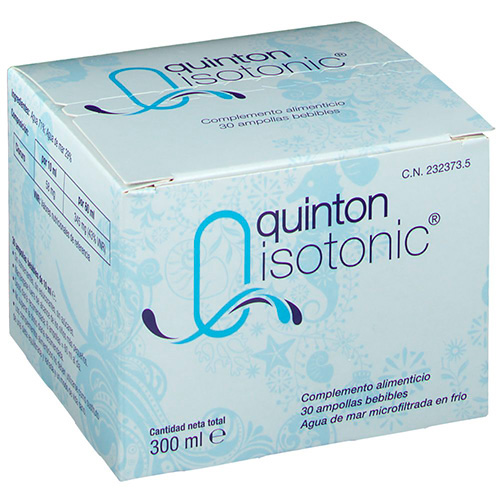 Quinton isotonic amp bebible (10 ml 30 ampollas)