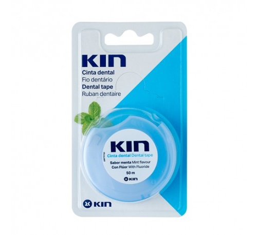 Kin fluor - cinta dental (menta 50 m)