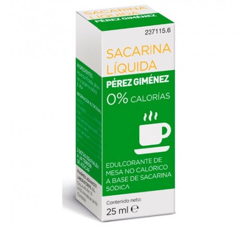 Sacarina liquida perez gimenez (25 ml)