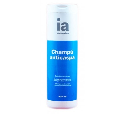 Interapothek champu anticaspa (400 ml)