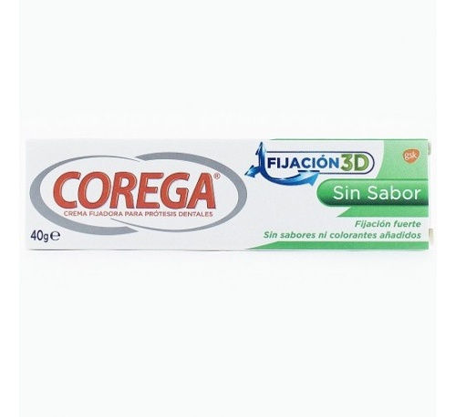 COREGA CREMA EXTRA FUERTE SIN SABOR - ADHESIVO PROTESIS DENTAL (40 ML)