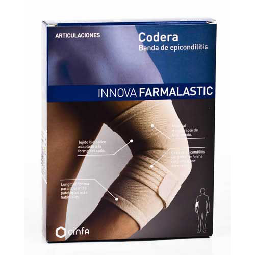 CODERA BANDA EPICONDILITIS - FARMALASTIC INNOVA (CONTORNO 13-16 T- PEQ)
