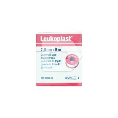 ESPARADRAPO - LEUKOPLAST (CARNE 5 X 2,5 CM 12 U)