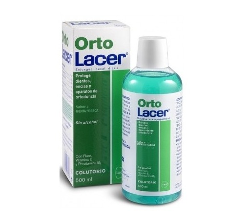 Ortolacer colutorio (menta 500 ml)
