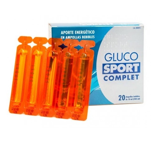 Glucosport complet (20 ampollas bebibles 10 ml)