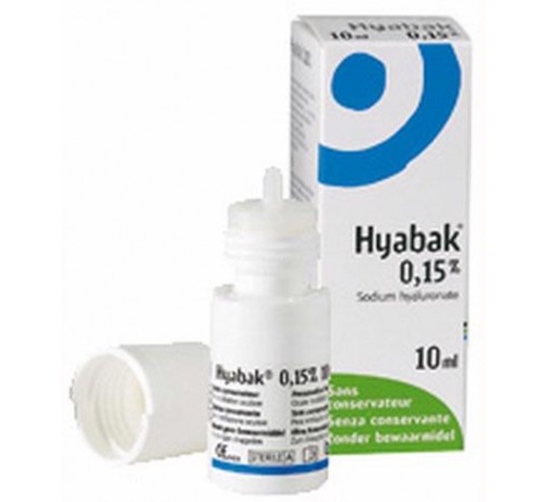 HYABAK 0.15% - SOLUCION HIDRATANTE PARA  LOS OJOS (10 ML)