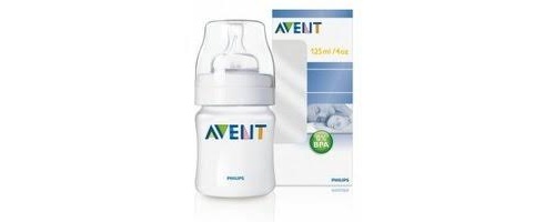 Avent biberon philips 125ml  superpremium 0 % bpa tetina