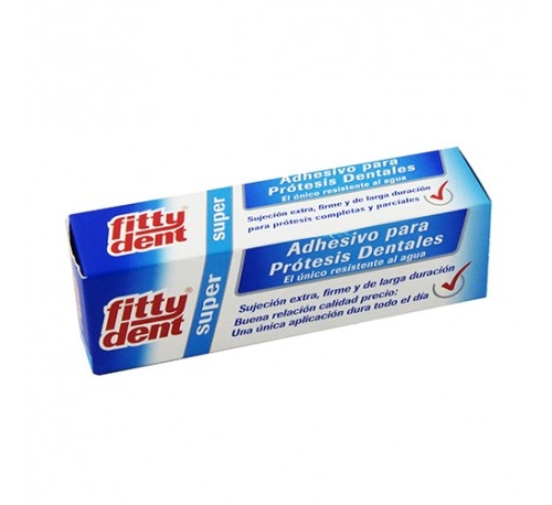 Fittydent superadhesivo protesis dental - adhesivo protesis dental (20 g)