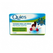 QUIES TAPONES OIDOS SILICONA (NATACION NIÑOS ) 6 U