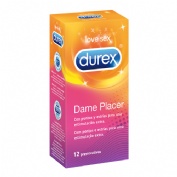 Durex dame placer - preservativos (12 u)