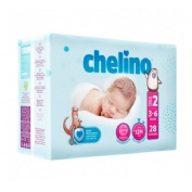 CHELINO FASHION & LOVE PAÑAL INFANTIL (T- 2 (3 - 6 KG) 28 PAÑALES)