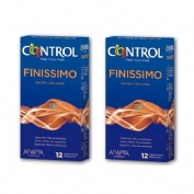 Control finissimo - preservativos (12 u 2 envases)