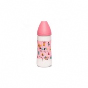 Biberon tetina anatomica silicona - suavinex clasico (t2l 360 ml 1 u)