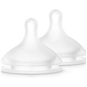 Tetina silicona fisiologica flujo s - suavinex (2 unidades)