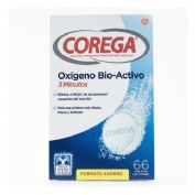 Corega oxigeno bio-activo - limpieza protesis dental (66 tabletas)