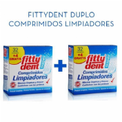 Fittydent super comprimidos - limpieza protesis dental (duplo 72 comprimidos)