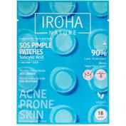 Iroha Nature Parches SOS Granos con Ácido Salicílico 18 Unidades