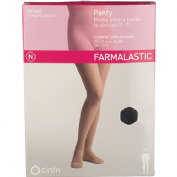 Panty (e-t) compresion normal farmalastic 1 unidad talla mediana color negro - farmalastic