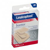 LEUKOPLAST BARRIER - APOSITO ADH (TRANSP SURTIDO 20 U)