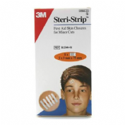 STERI STRIP - SUTURA CUTANEA ESTERIL (TIRA 102 MM  X 6 MM 10 TIRAS)