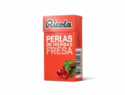 Ricola Perlas sin Azúcar Fresa 25g