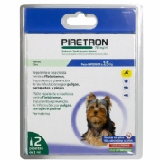 Piretron Solución Spot-on para Perros -15kg 2 pipetas 2ml