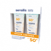 Sensilis Gel Cream Hidratante SPF50 Duplo 2x250ml